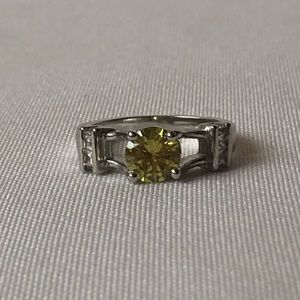 Yellow Crystal Ring 💍